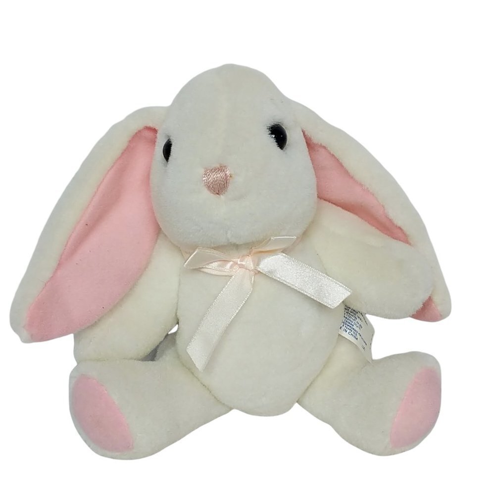 TB Trading Co White Easter Bunny Rabbit 8.5 Inch